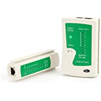 Incutex comprobador de cable LAN Tester cables red RJ45 RJ11 kit de probador de cable